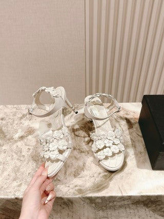 CC 26s Floral Sandals 75 Sheepskin 658464