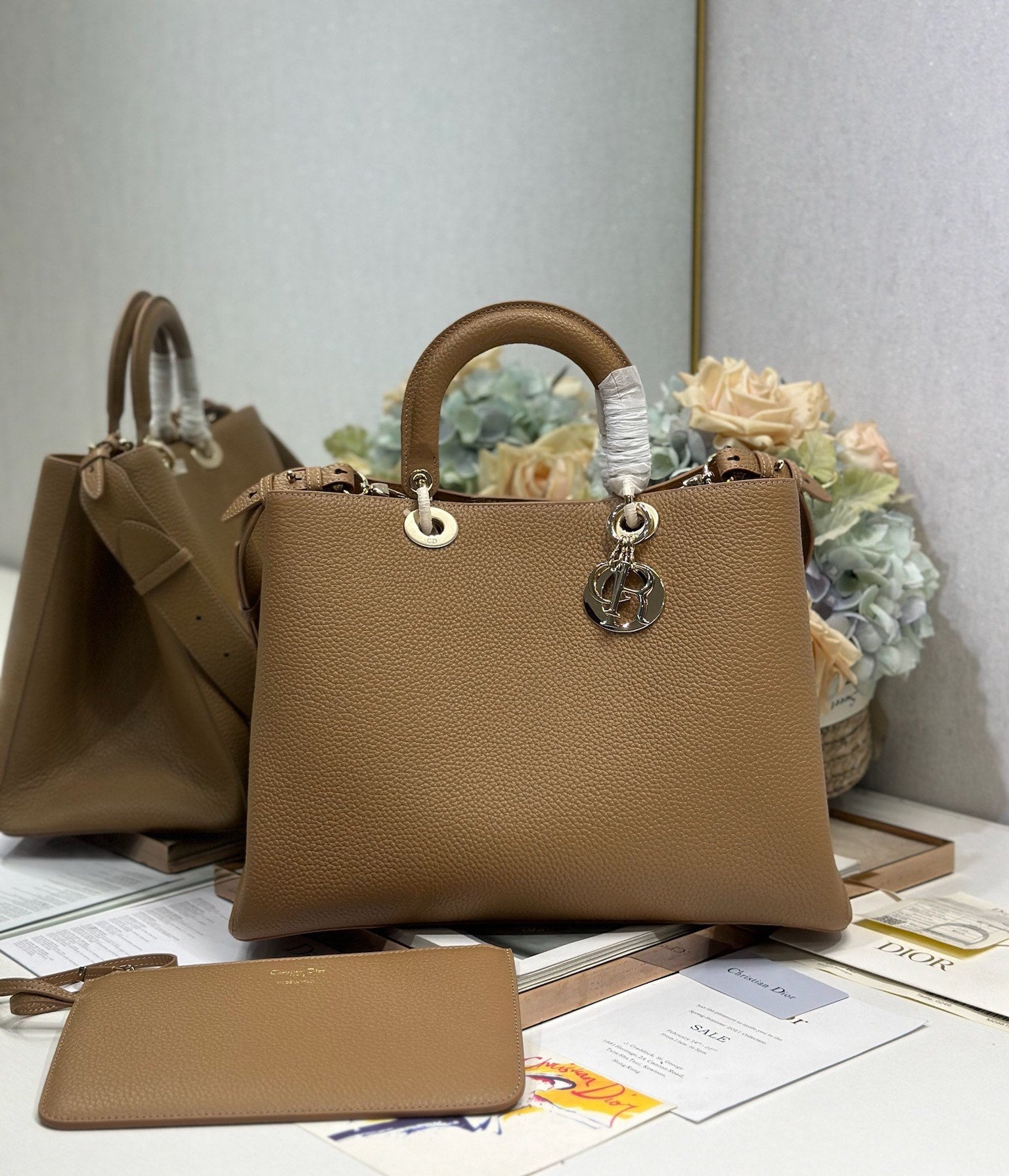 Dior 2026 Toujours Bag Embossed Calfskin 288175
