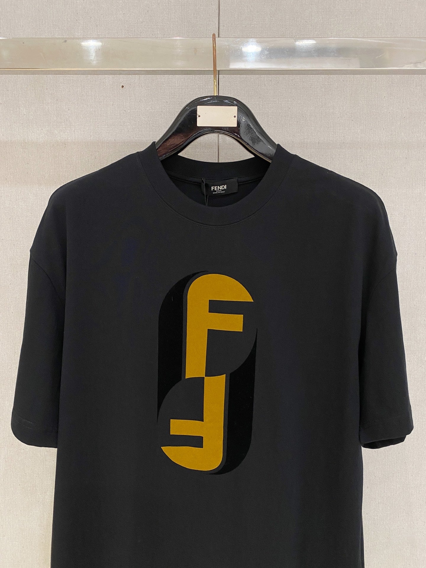 Fendi 2026 Men's Short-Sleeve T-Shirt Cotton 737247