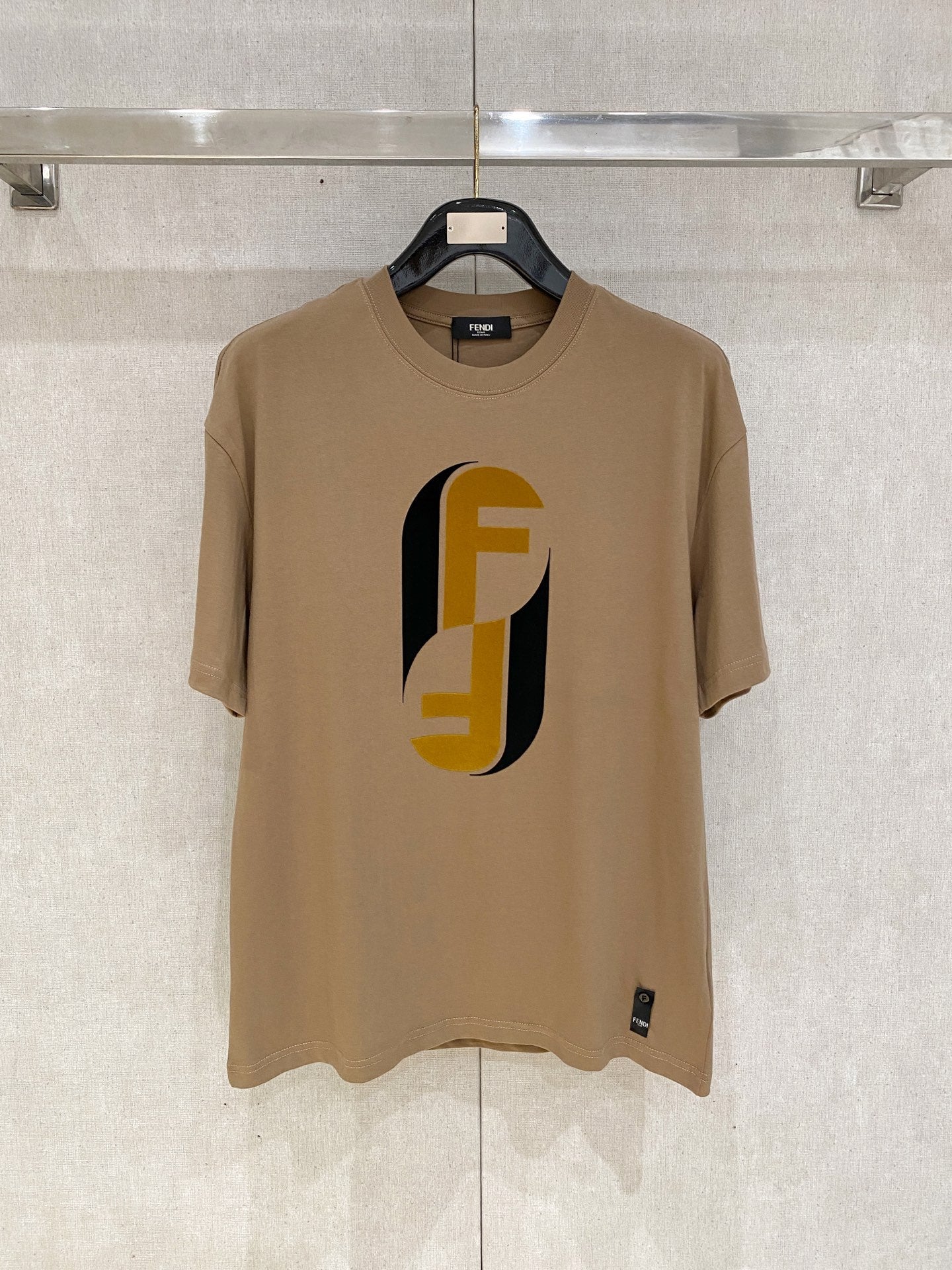 Fendi 2026 Men's Short-Sleeve T-Shirt Cotton 737247