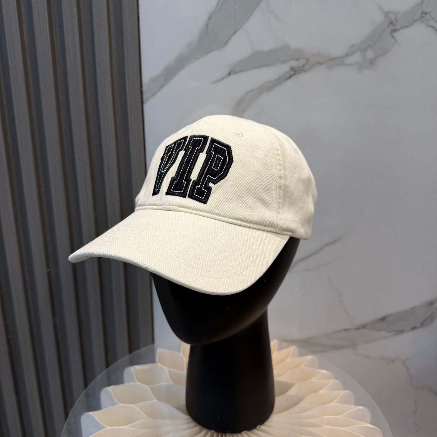 Balenciaga Baseball Cap Denim Cotton 268986