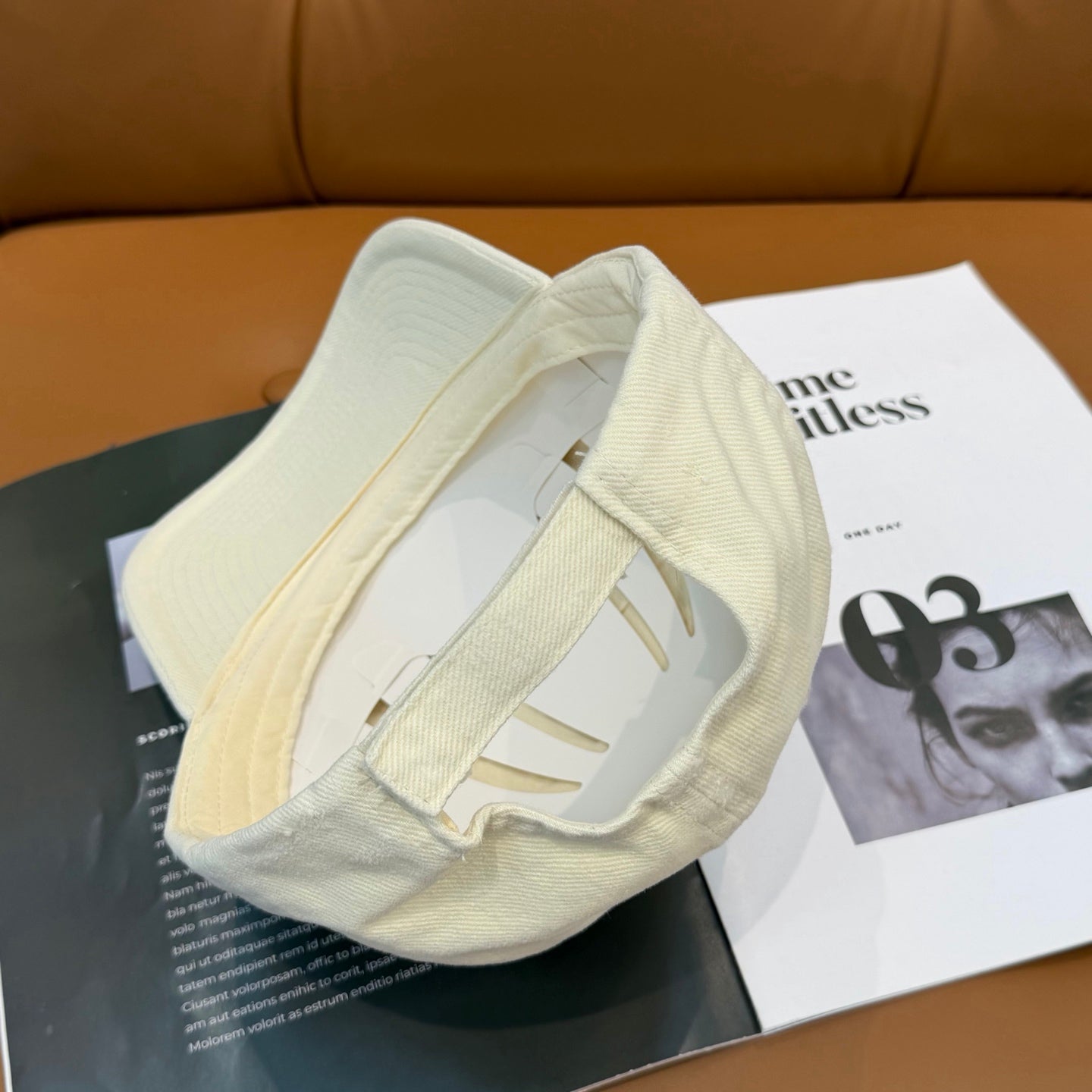 Balenciaga Baseball Cap Denim Cotton 268986