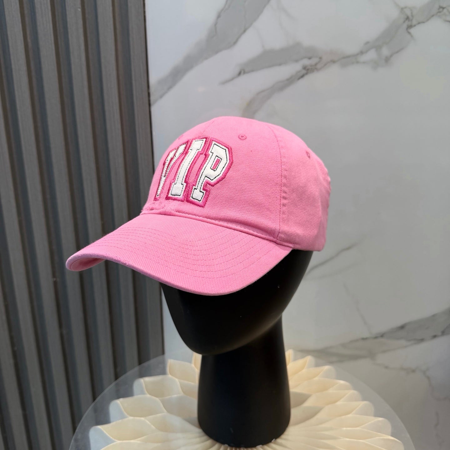 Balenciaga Baseball Cap Denim Cotton 268986