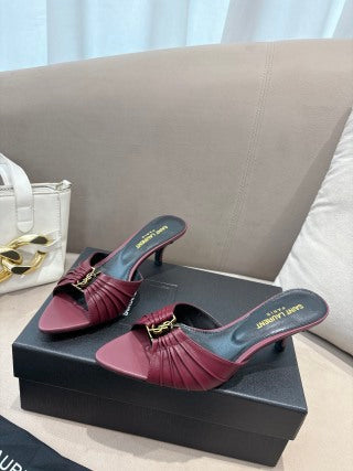 YSL 26ss Classic Mules 60 Cowhide