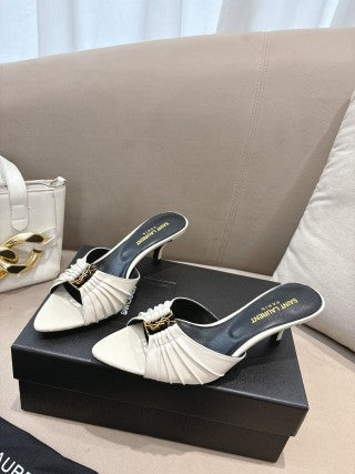 YSL 26ss Classic Mules 60 Cowhide