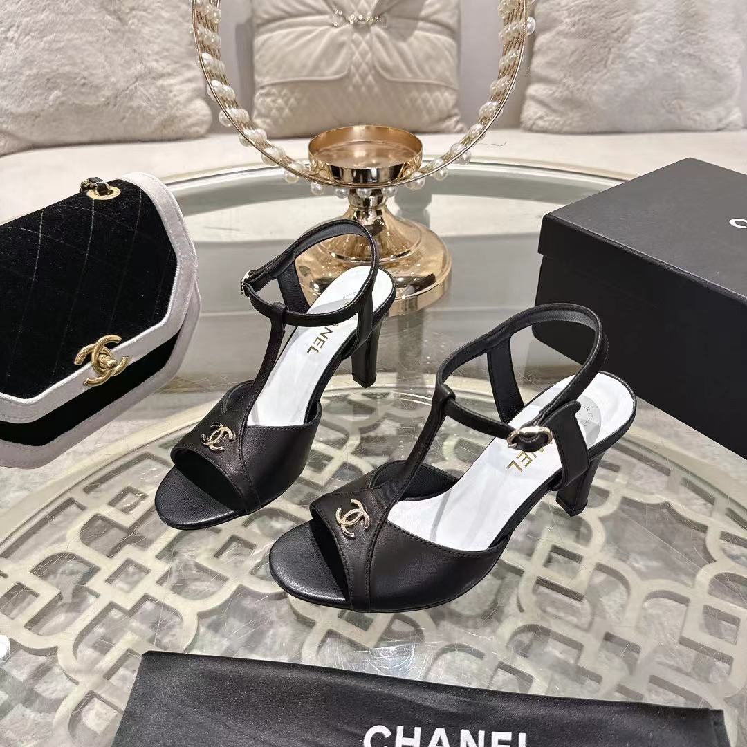 Chanel 2026 Platform Sandals Sheepskin 834306