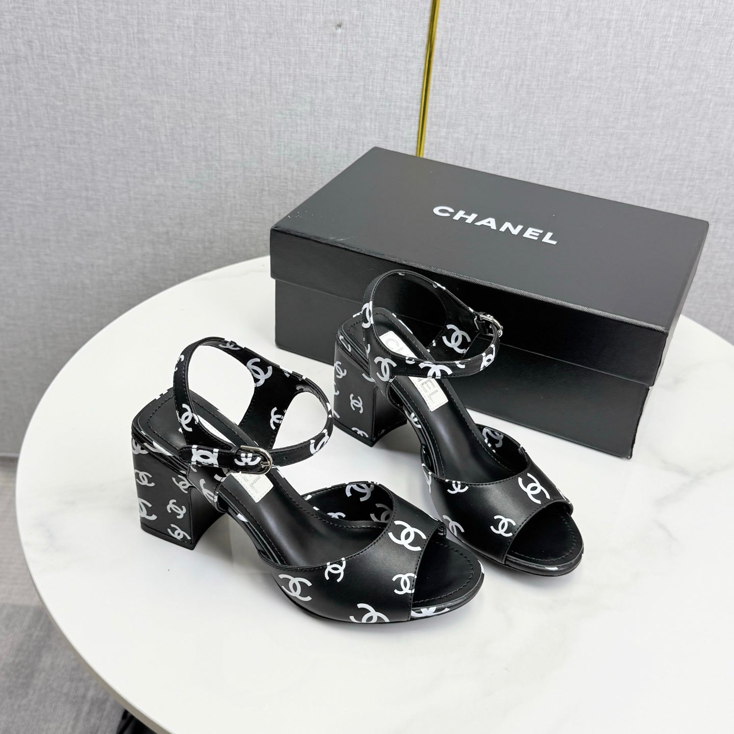Chanel 2026 Slingback Sandals Sheepskin 801510