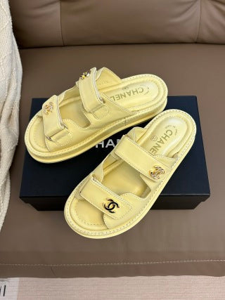 Chanel 2026 Slipper Women's Open Sandals Leather 779323
