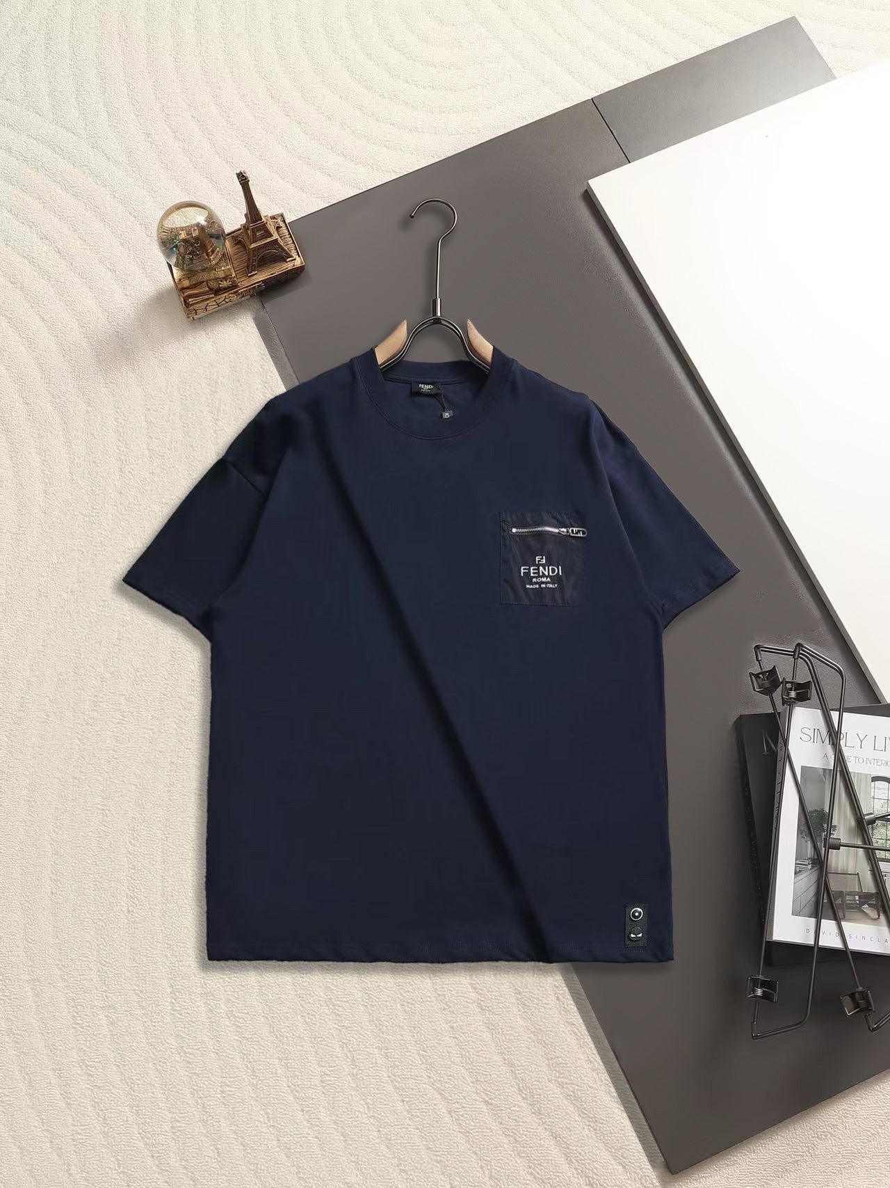 Fendi 2026 Men's Short T-shirt Cotton 796561