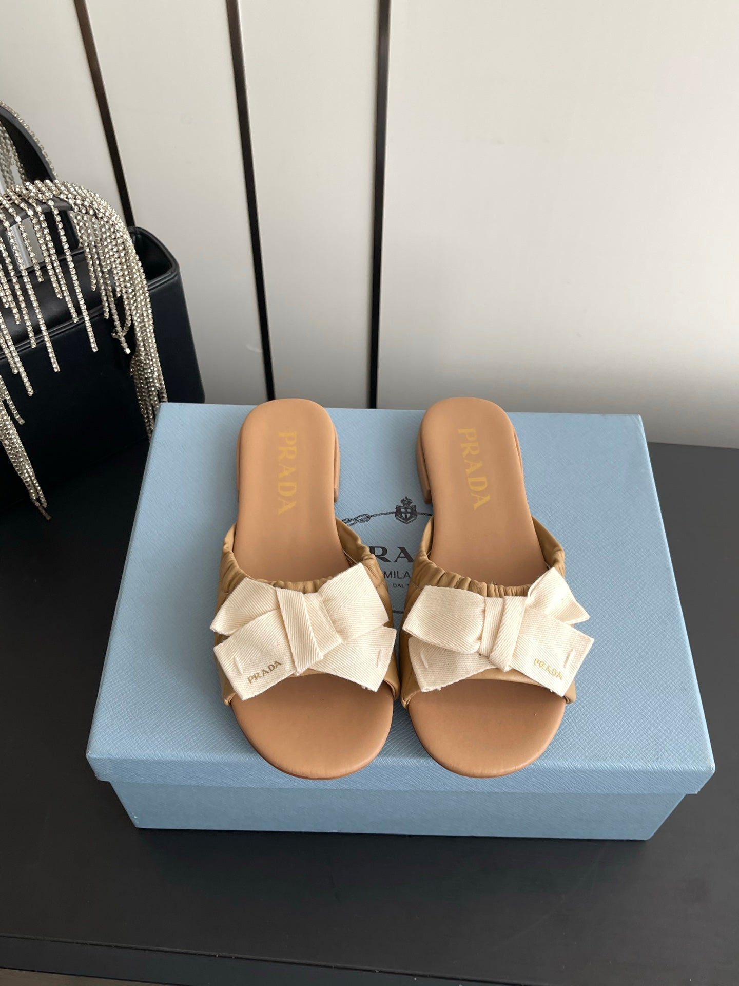Prada 2026 Sandal Fabric Leather 847925