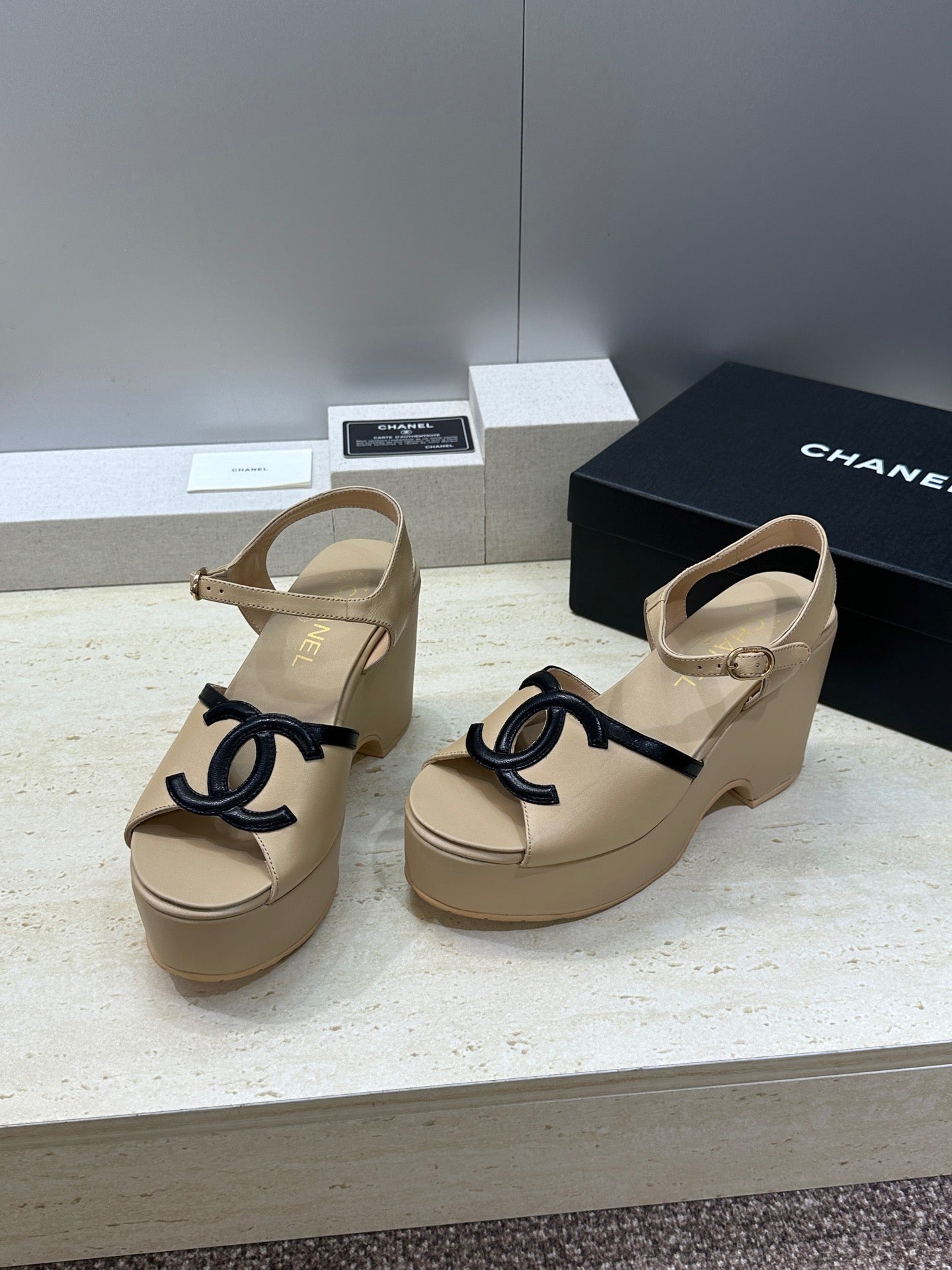Chanel 2026 Sandal 95mm Calfskin 787184