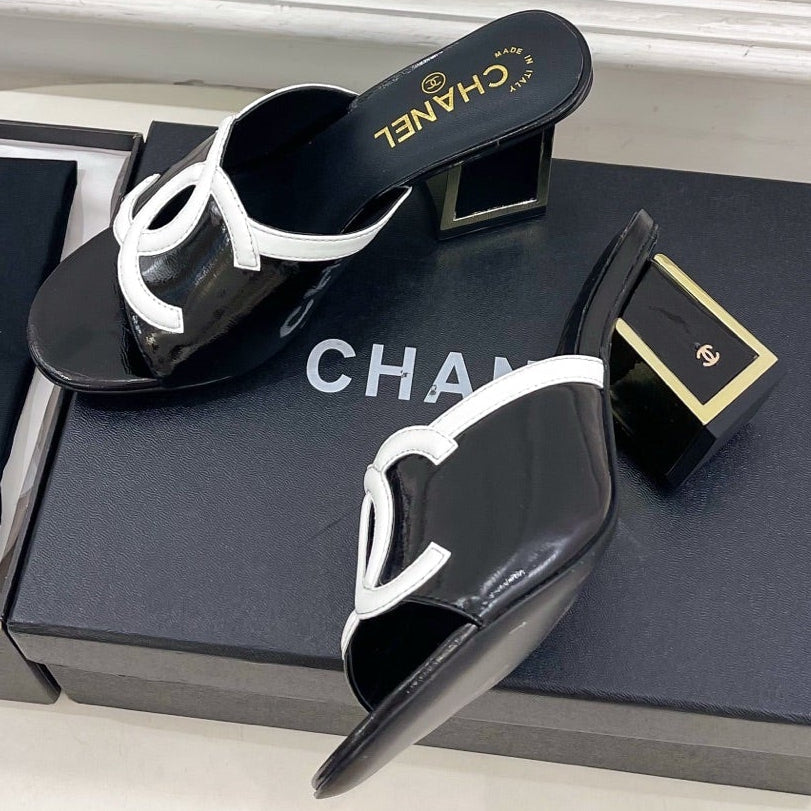 Chanel 2026 Chunky Heel Sandals Sheepskin 831299