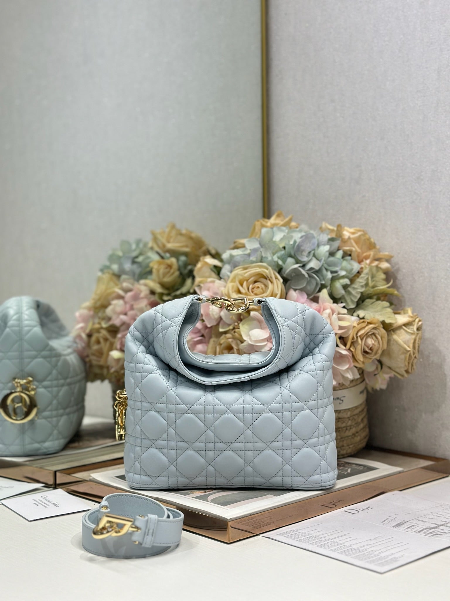 Dior 2026 Bag 27cm Multicolor Lambskin 289493