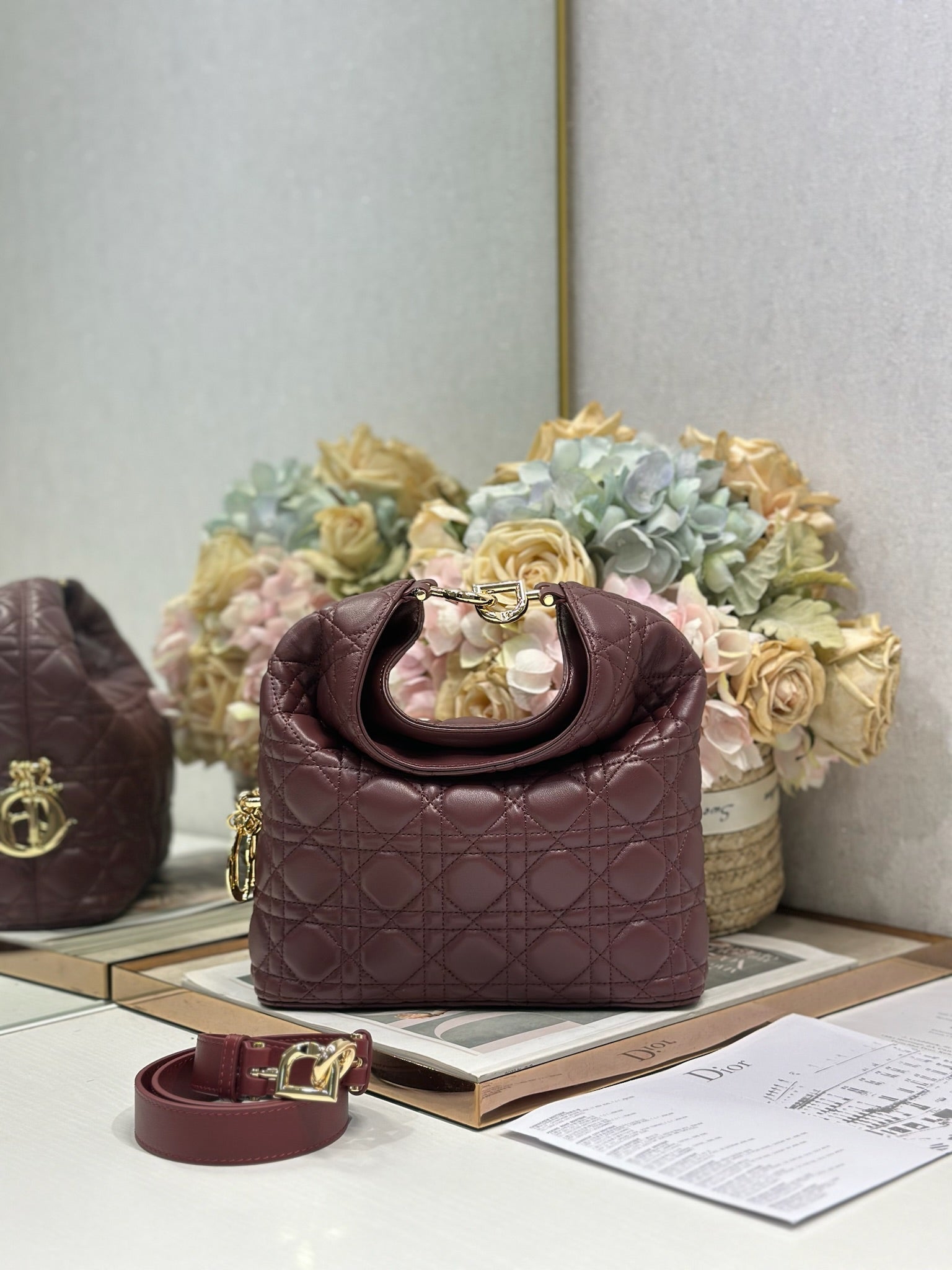Dior 2026 Bag 27cm Multicolor Lambskin 289493