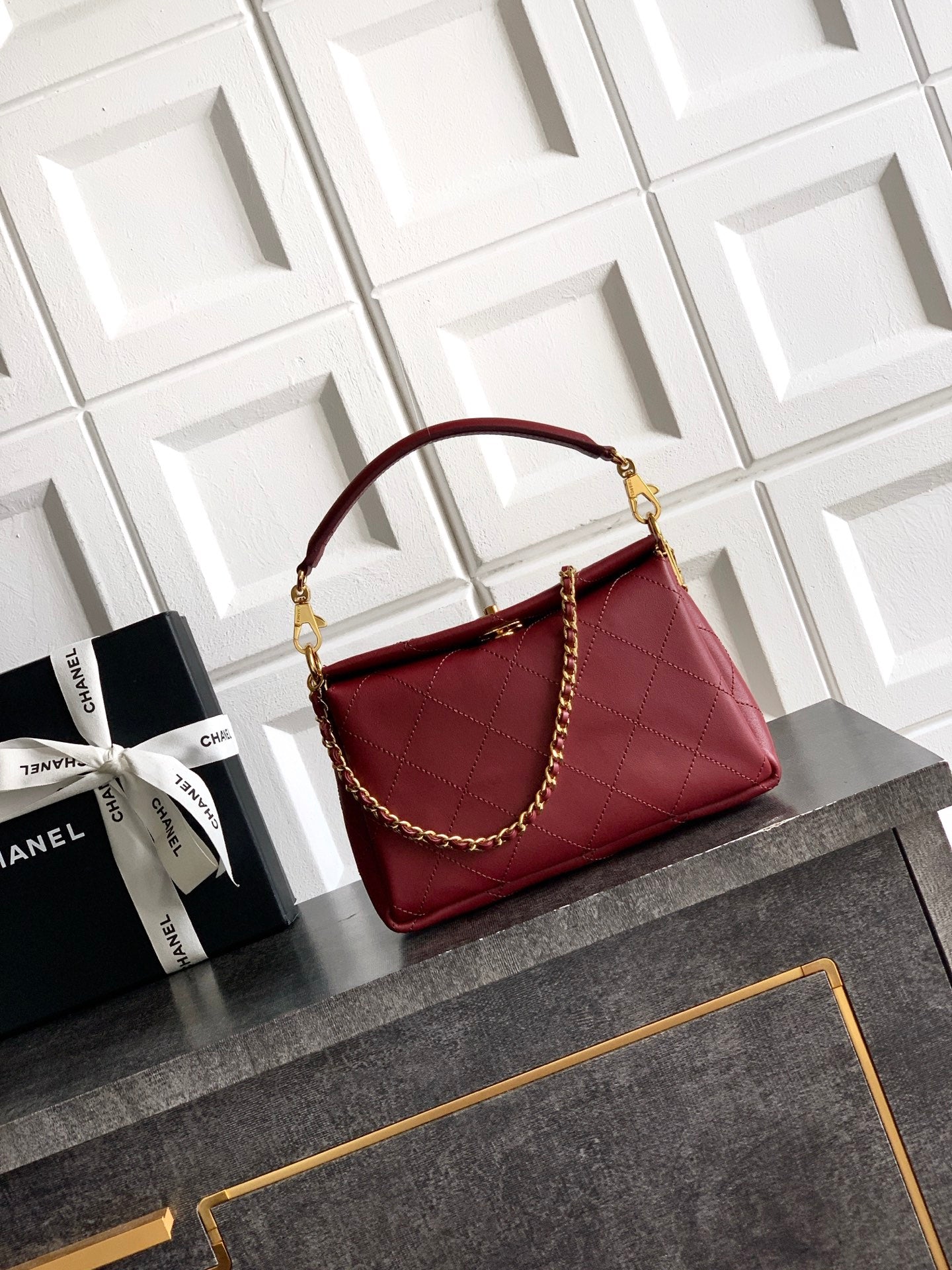 Chanel 2026 Bag 23cm Leather 370450