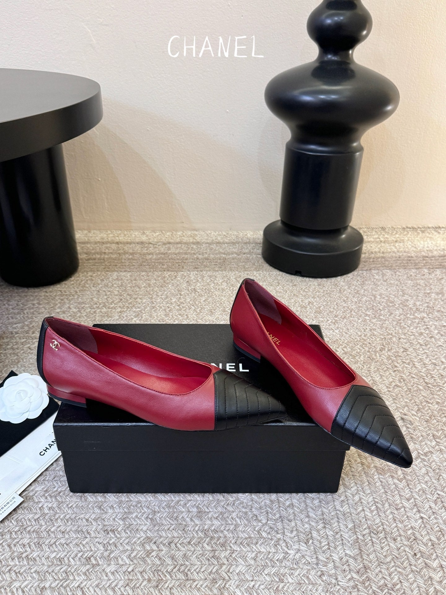Chanel 2026 Ballet Flat Sheepskin 835694