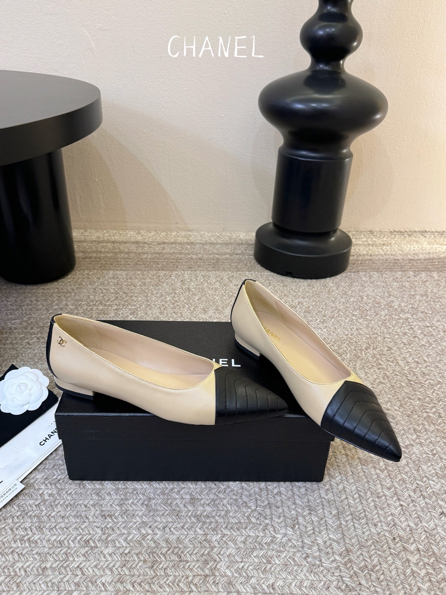 Chanel 2026 Ballet Flat Sheepskin 835694