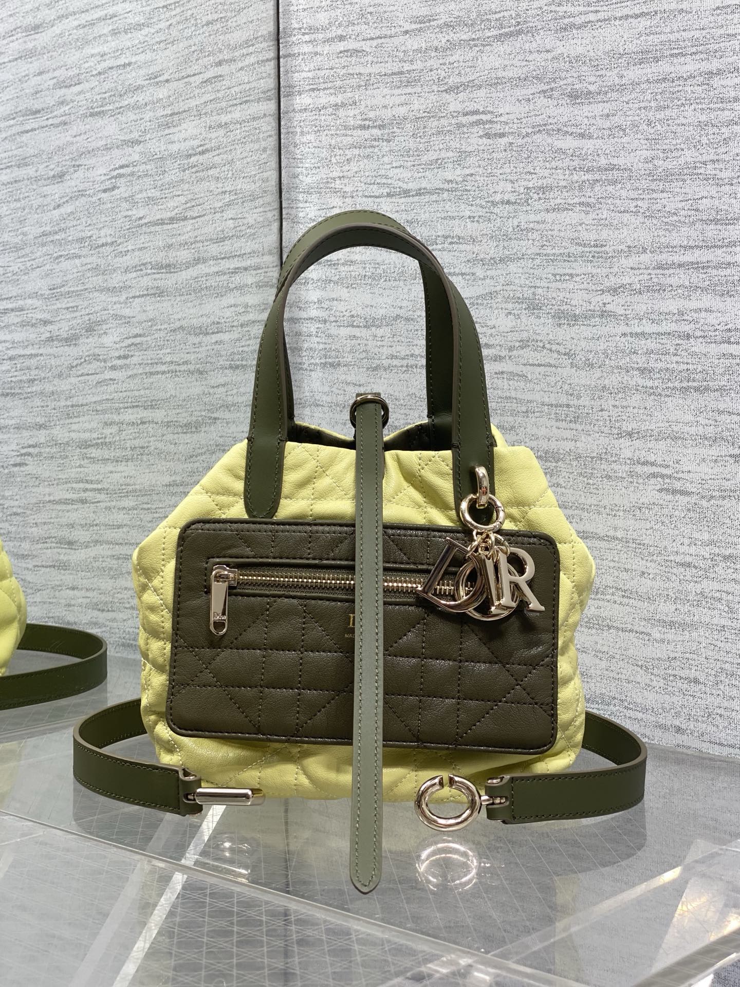 Dior 2026 Toujours Vertical Tote Bag Calfskin