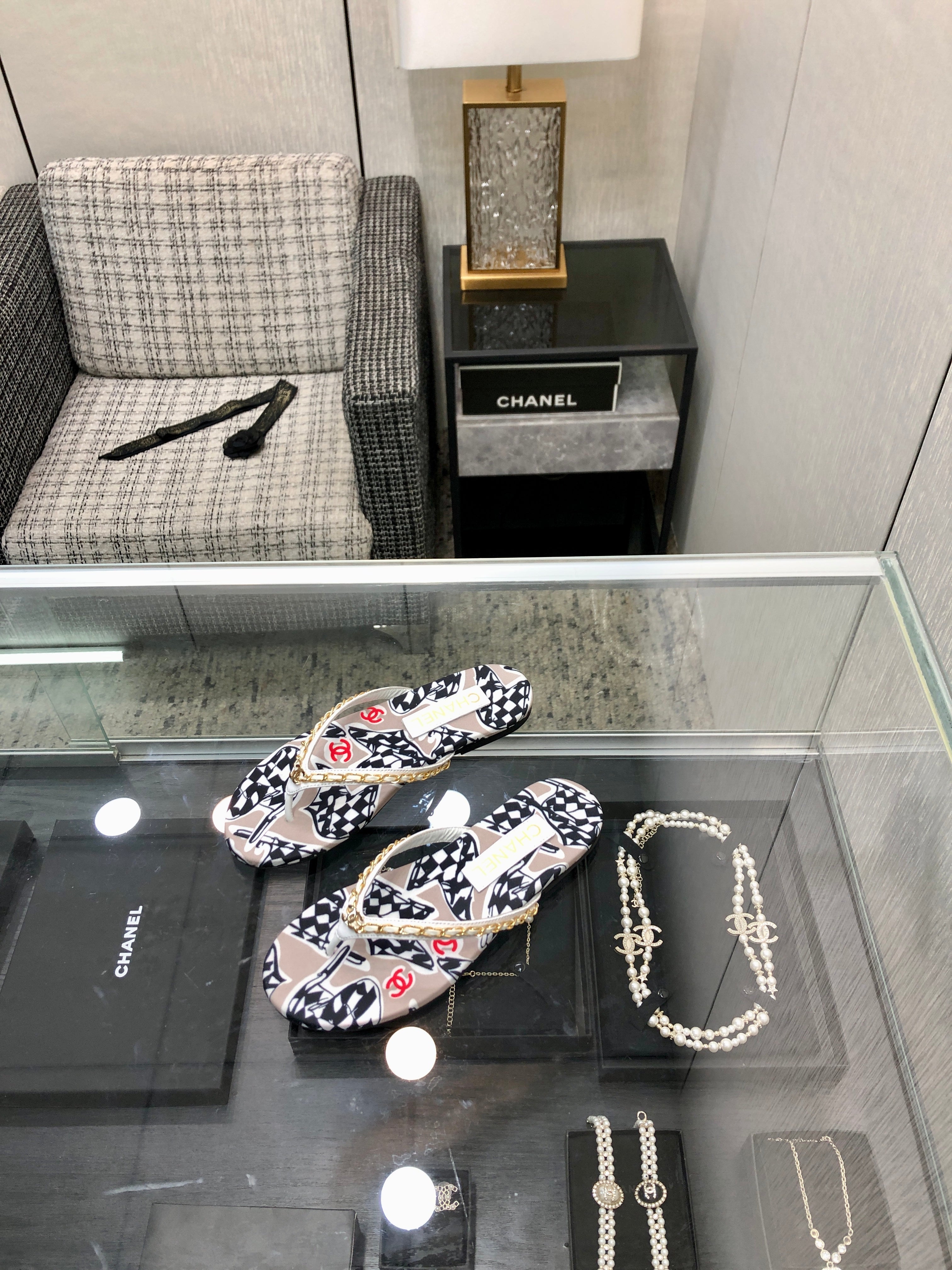 Chanel 2026 Flip-Flops Sheepskin 826149