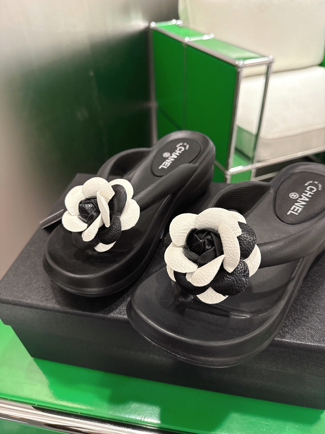Chanel 2026 Slip-On Sandals Lambskin 837289