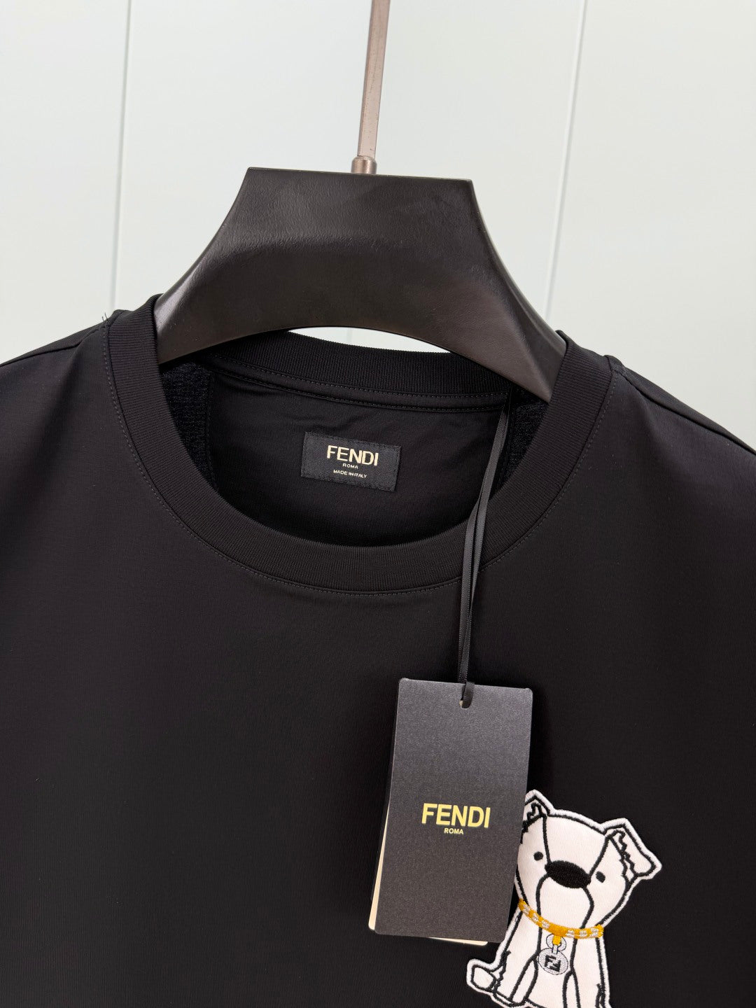 Fendi 2026 Men's Short-Sleeve T-Shirt Cotton 803004