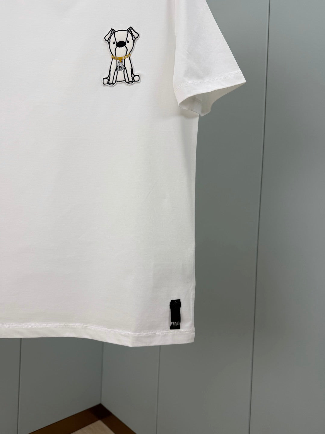 Fendi 2026 Men's Short-Sleeve T-Shirt Cotton 803004
