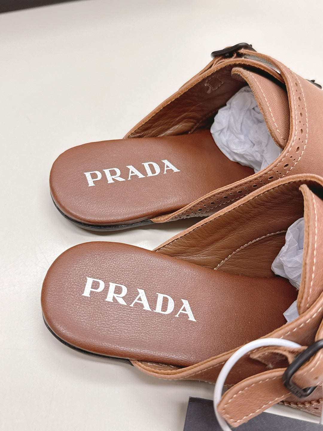 PRA 26S Mule Camel Brown Sheepskin 600581