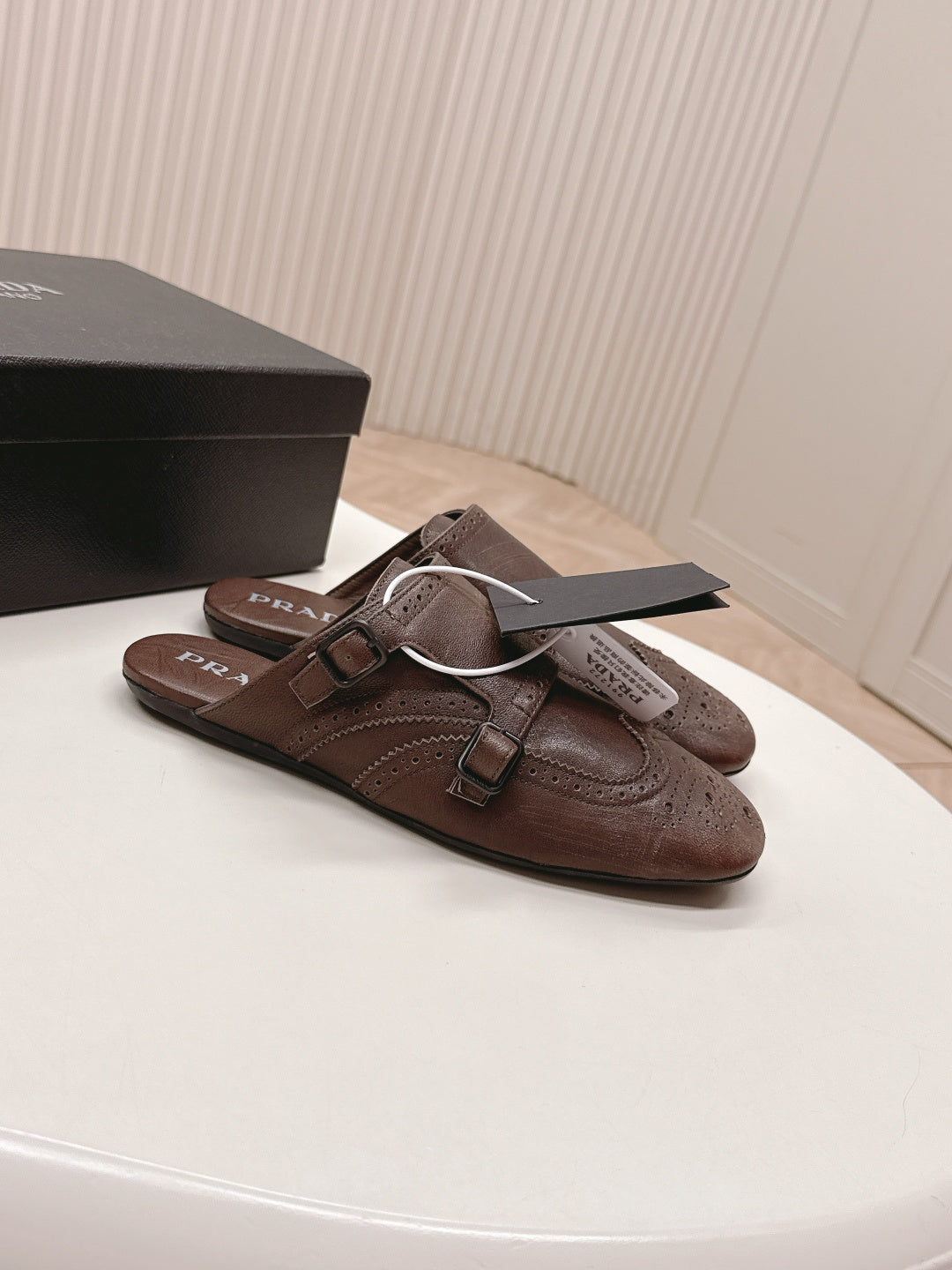 PRA 26S Mule Brown Sheepskin 600584