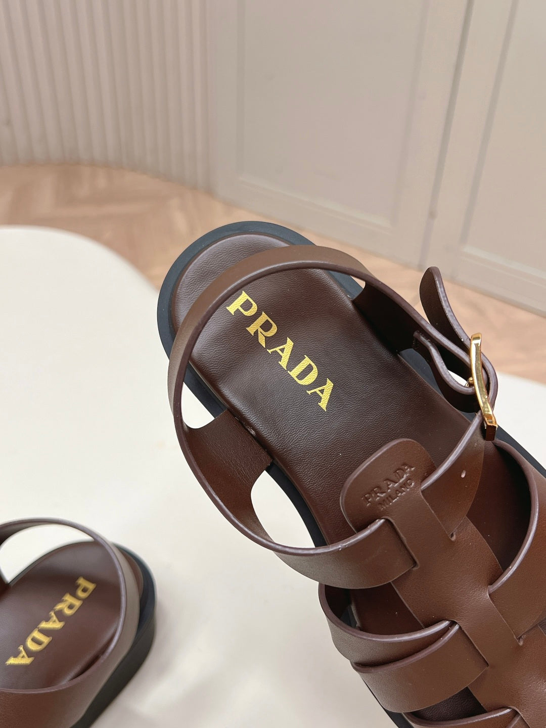 Prada 2026 Sandal Leather 858025