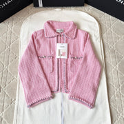 CC 25 cardigan set pink wool 237296