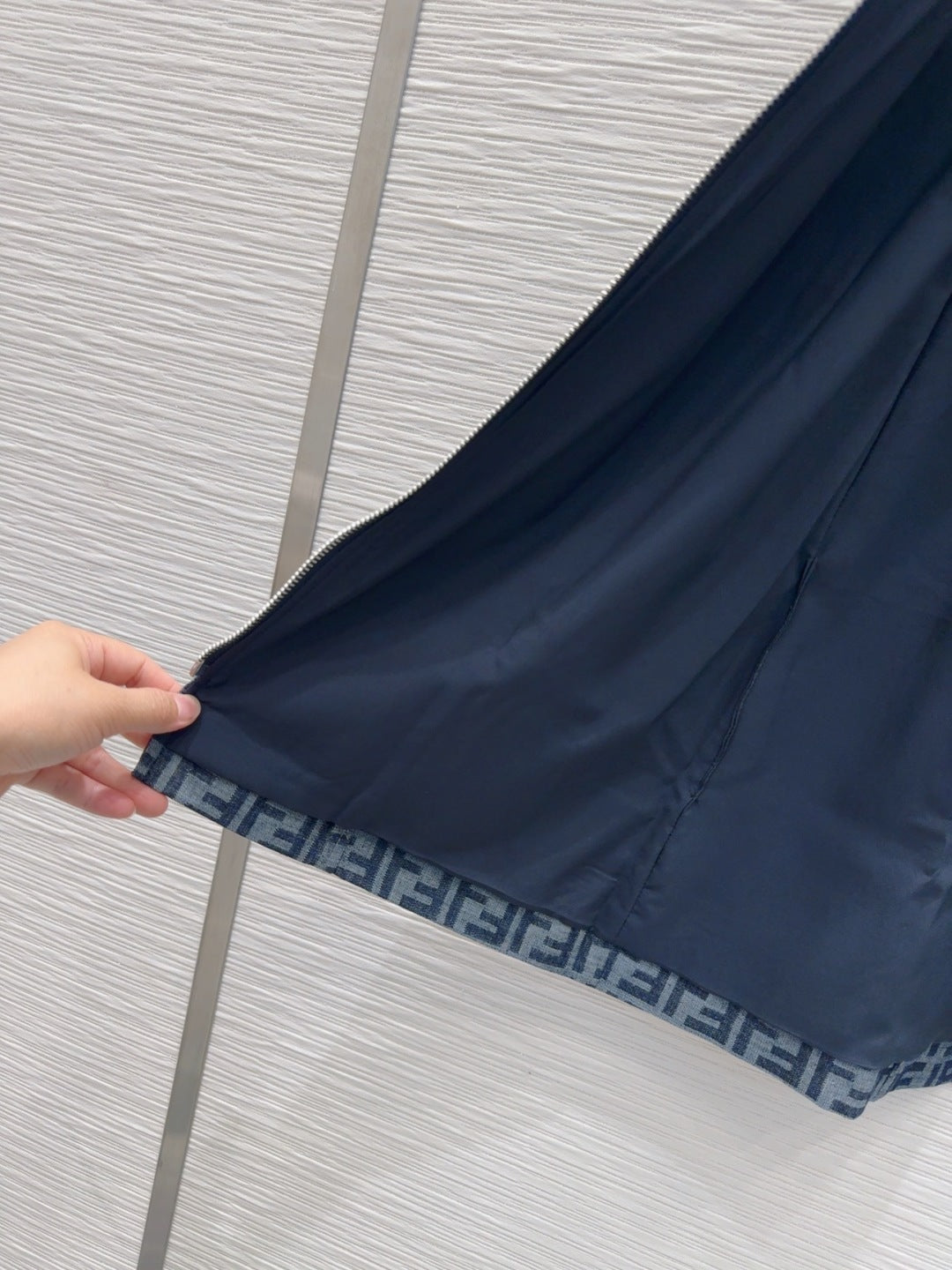 Fendi 25 Dress Blue Cotton