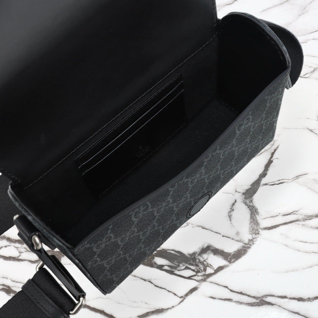 Gucci 2026 Horsebit 1955 Mini Bag 19cm Canvas Leather