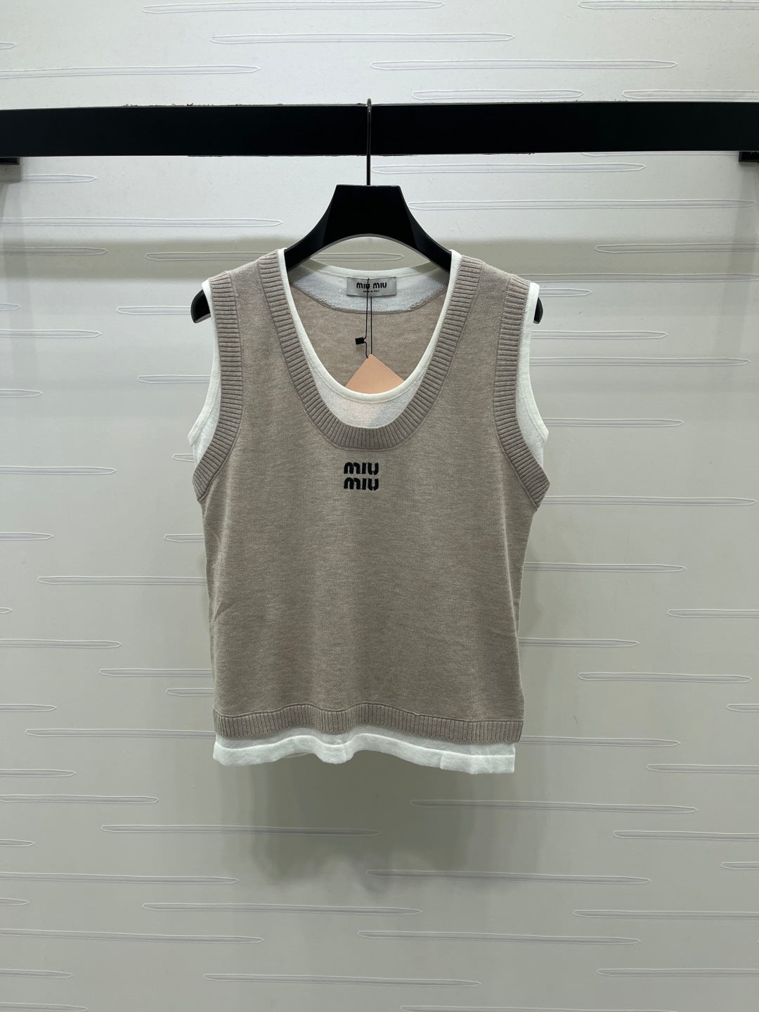 MiuMiu 2026 Vest Shirt Wool 643214
