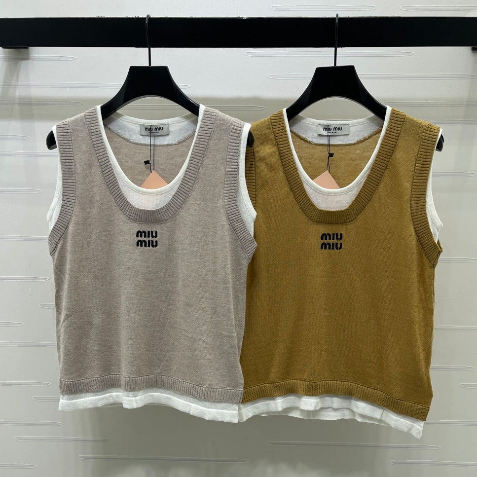 MiuMiu 2026 Vest Shirt Wool 643214