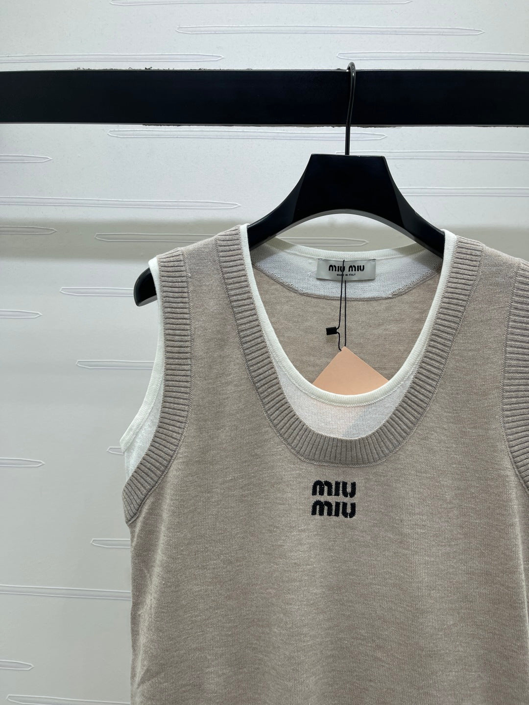 MiuMiu 2026 Vest Shirt Wool 643214