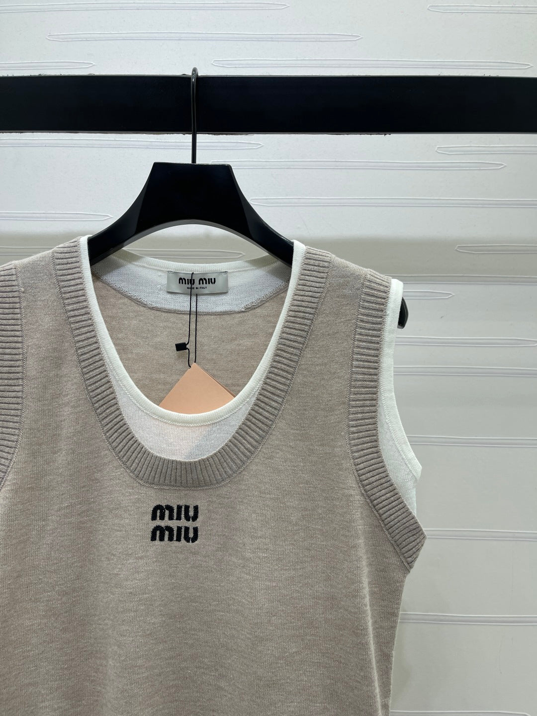 MiuMiu 2026 Vest Shirt Wool 643214