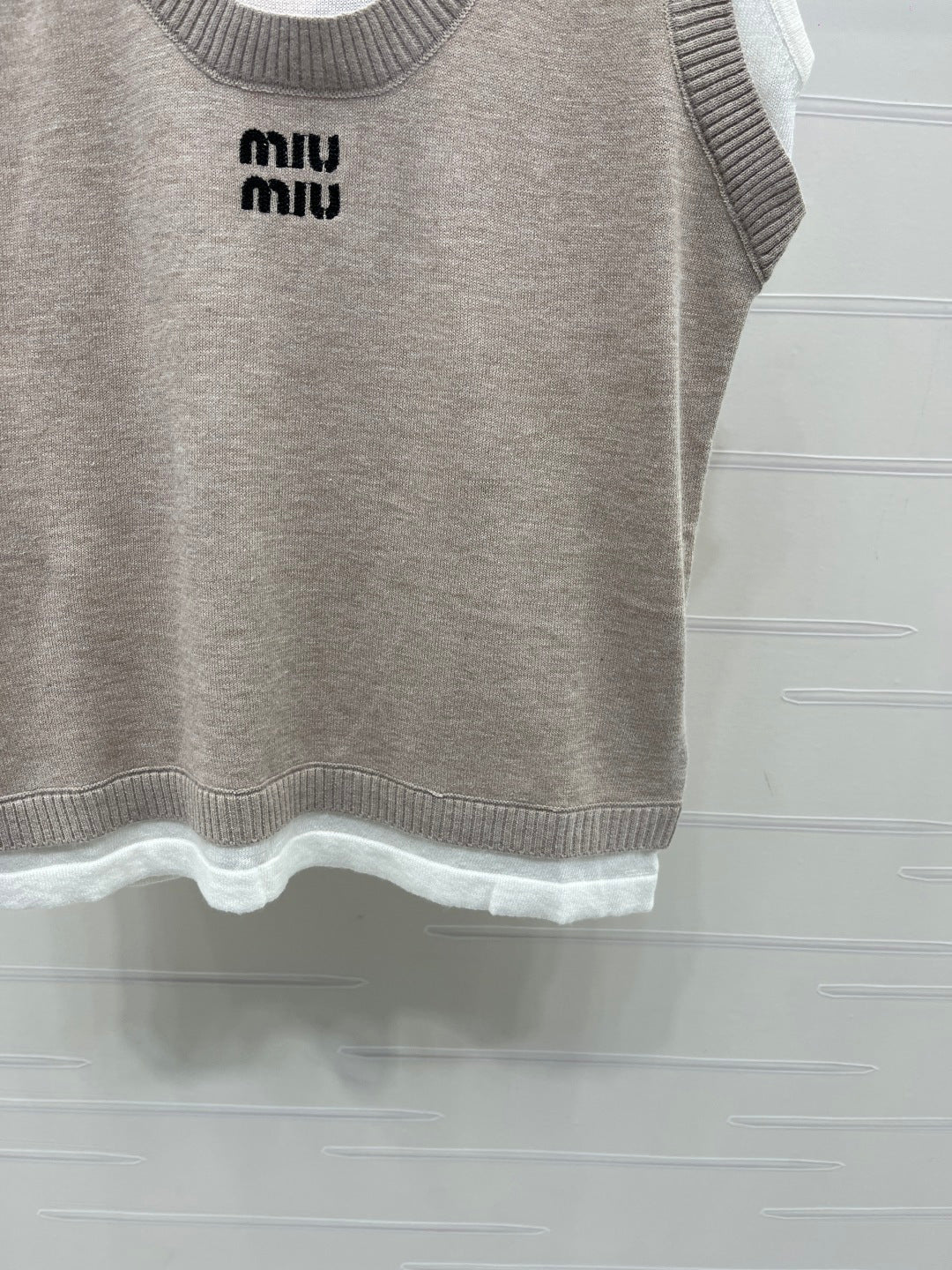 MiuMiu 2026 Vest Shirt Wool 643214