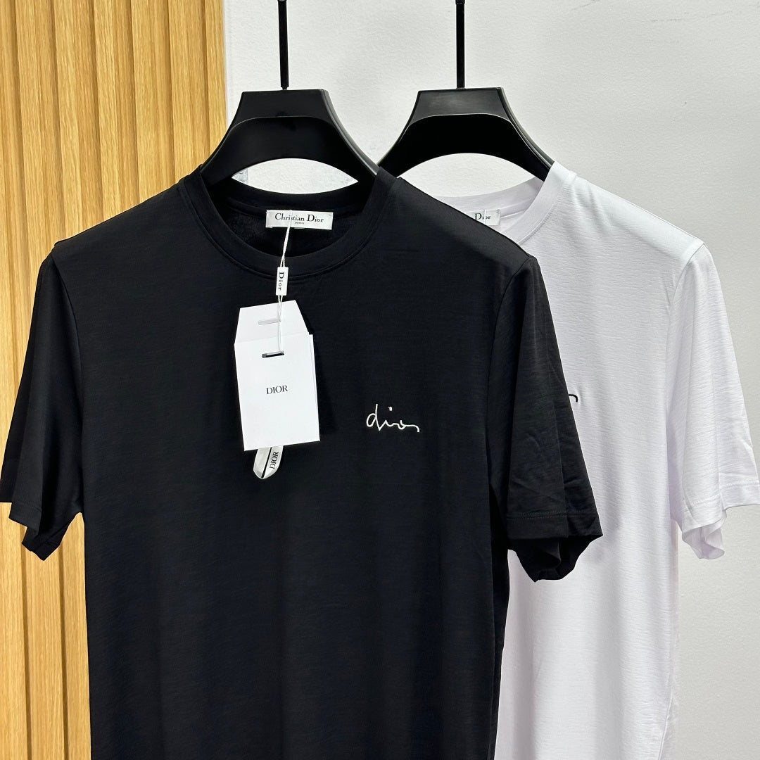 CD 2026 Crew Neck Short Sleeve T-Shirt Cotton 317937