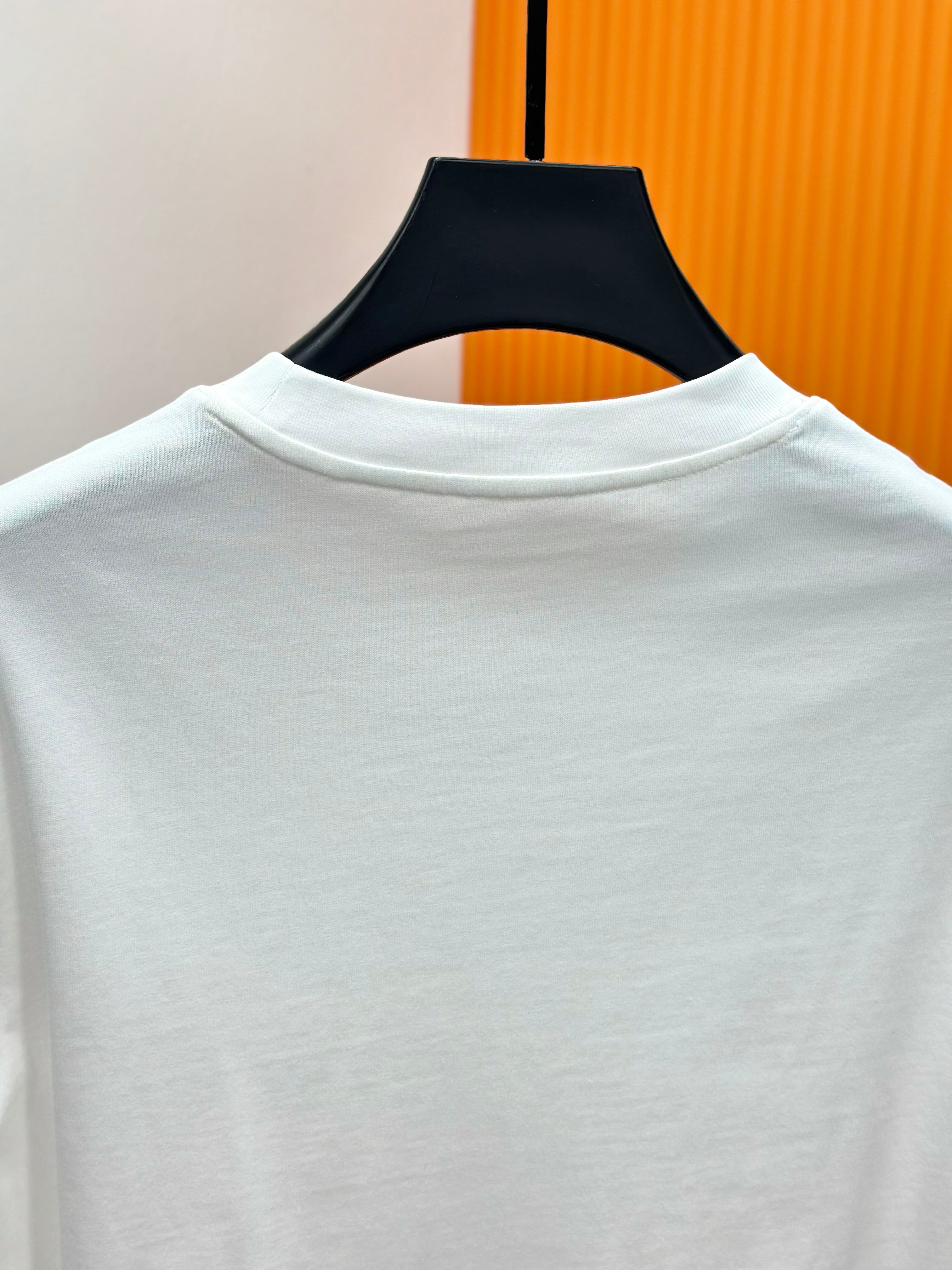 Fendi 2026 Short-Sleeve T-Shirt Cotton 739686