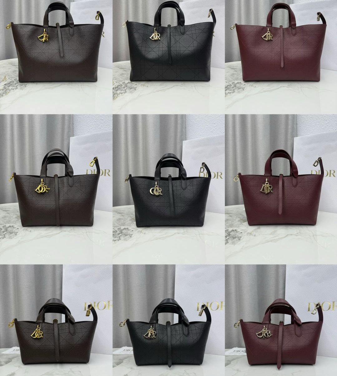 Dior 2026 Toujours Handbag Grained Calfskin