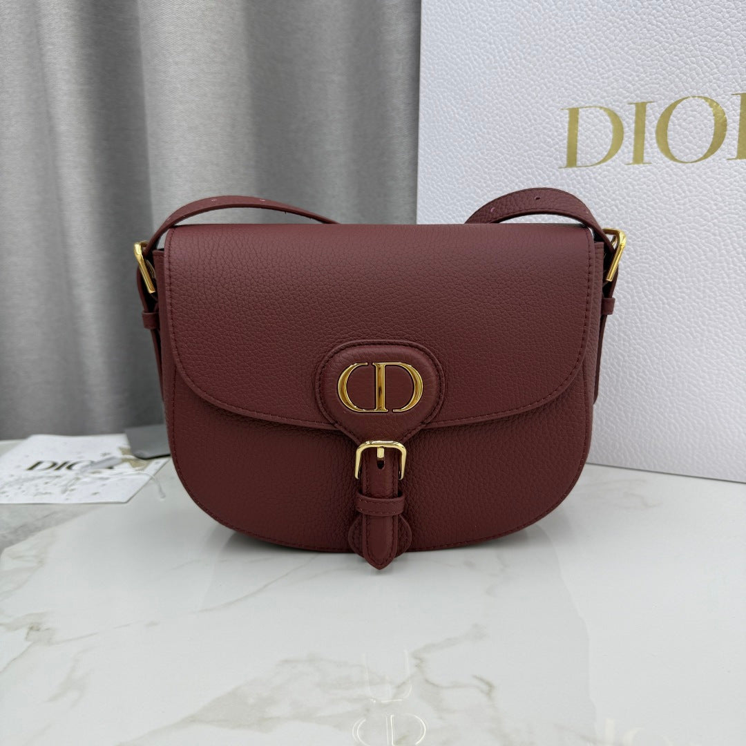 Dior 2026 Bobby Bag 22cm Multicolors Fabric and Grained Calfskin