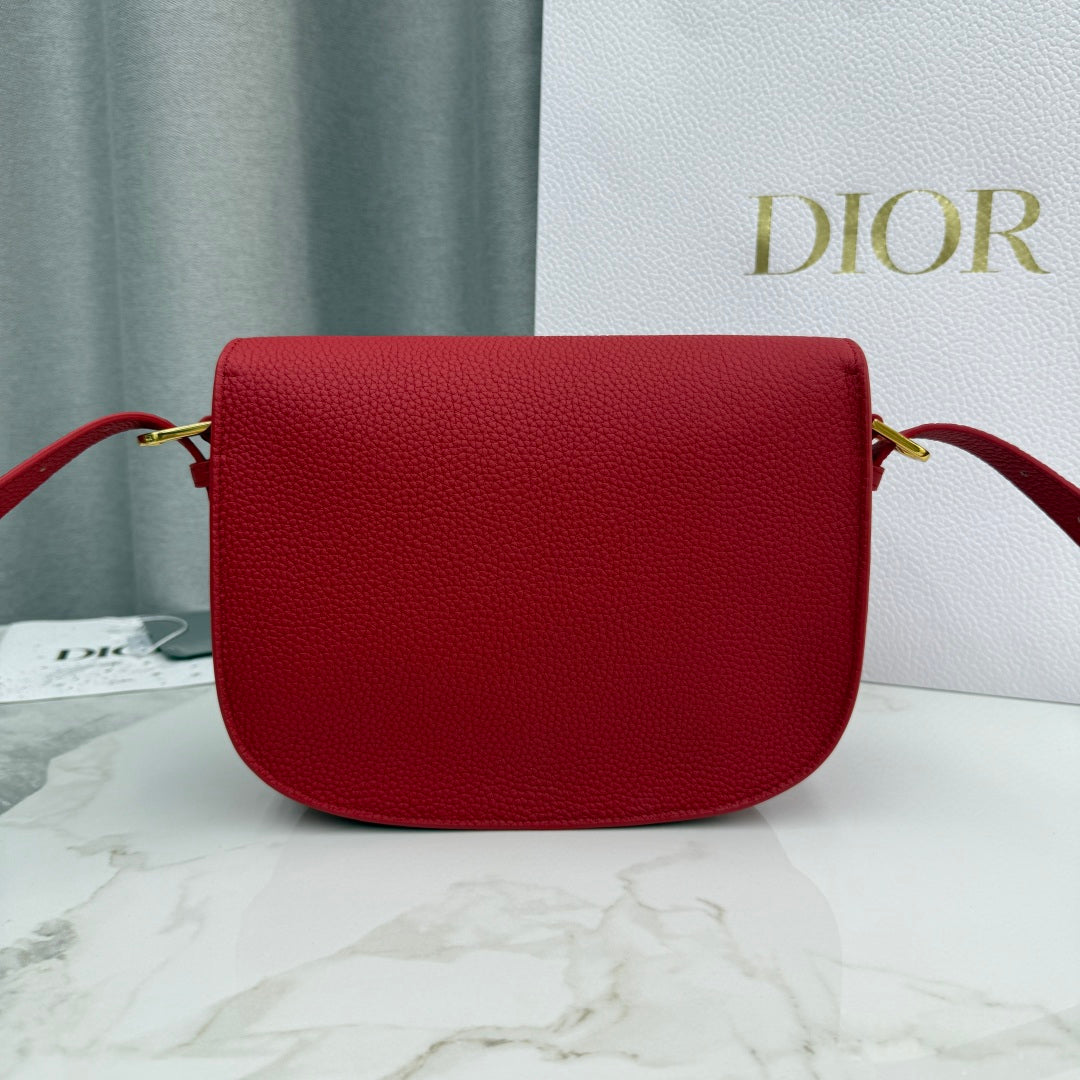 Dior 2026 Bobby Bag 22cm Multicolors Fabric and Grained Calfskin