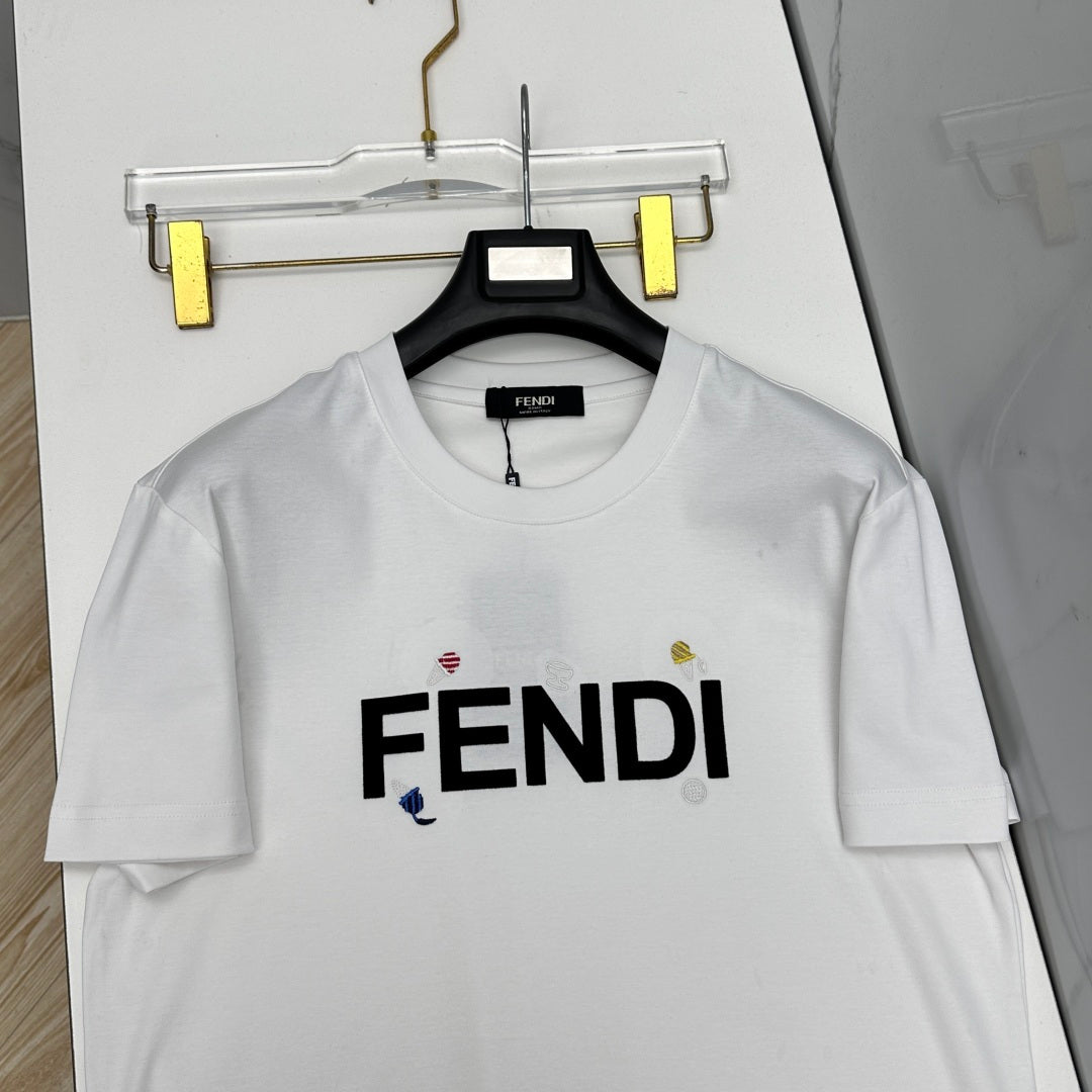 Fendi 2026 Short-Sleeve T-Shirt Cotton 738891