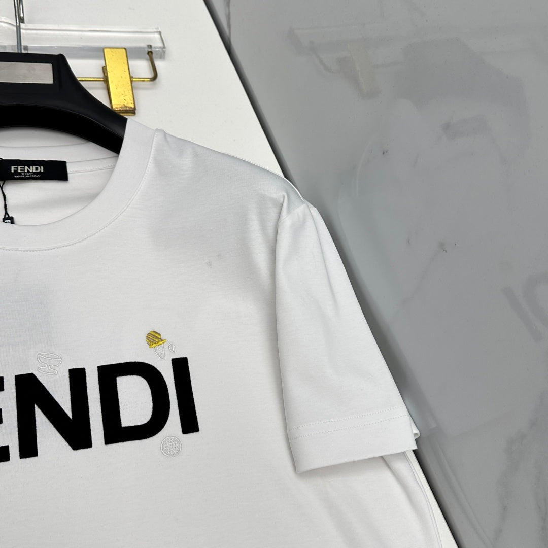 Fendi 2026 Short-Sleeve T-Shirt Cotton 738891