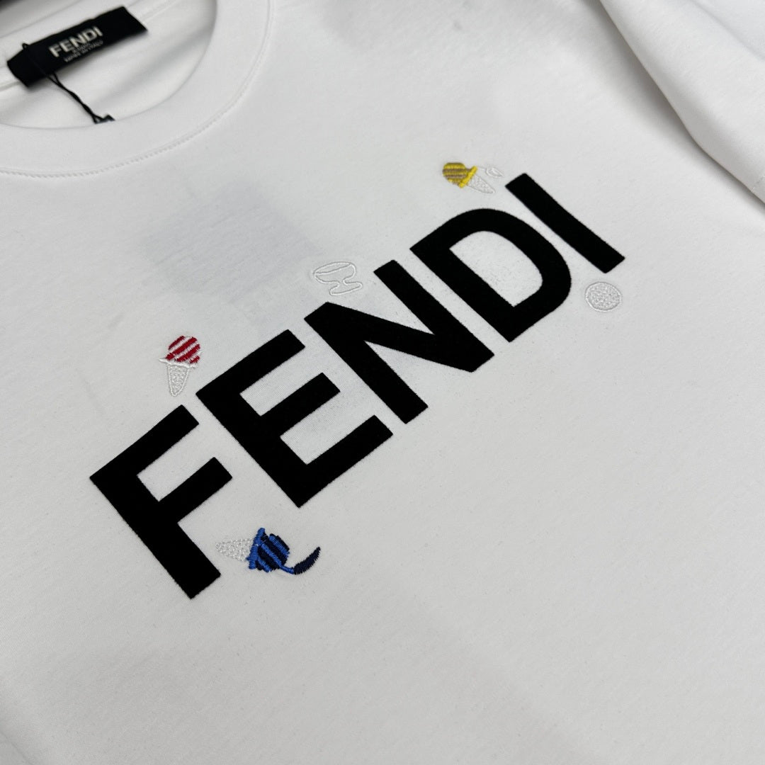 Fendi 2026 Short-Sleeve T-Shirt Cotton 738891