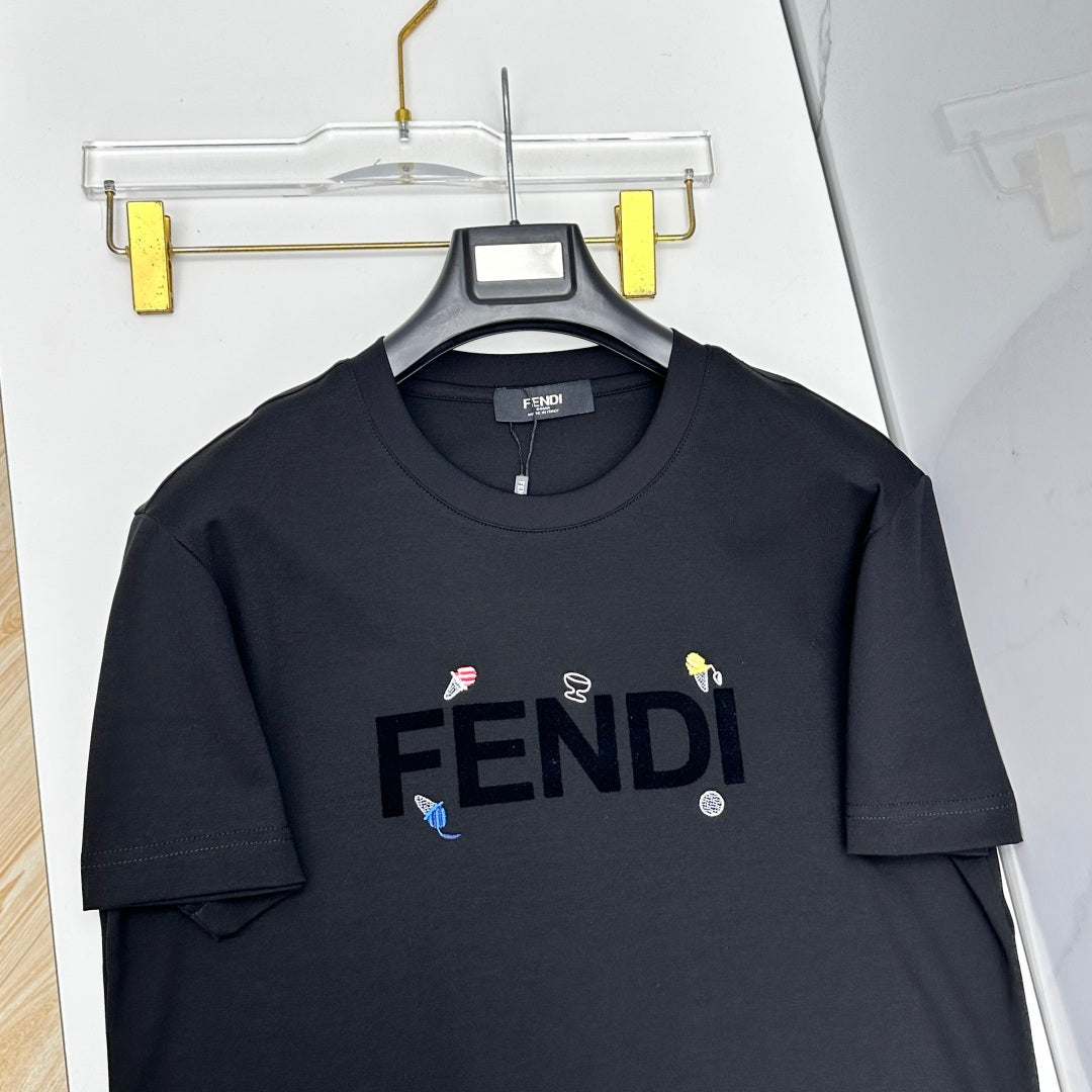 Fendi 2026 Short-Sleeve T-Shirt Cotton 738891