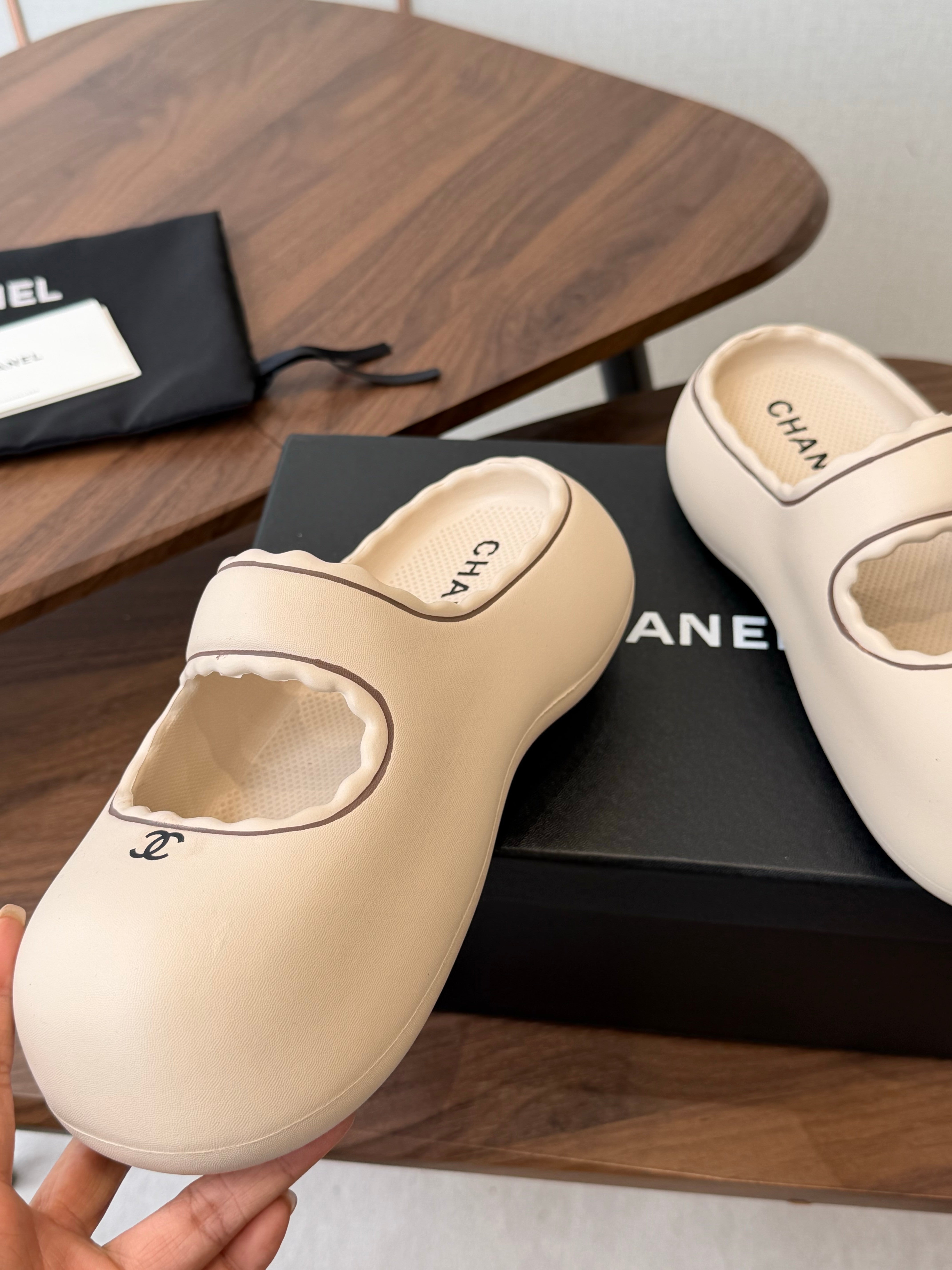 Chanel 2026 Platform Sandals Original Rubber 833976