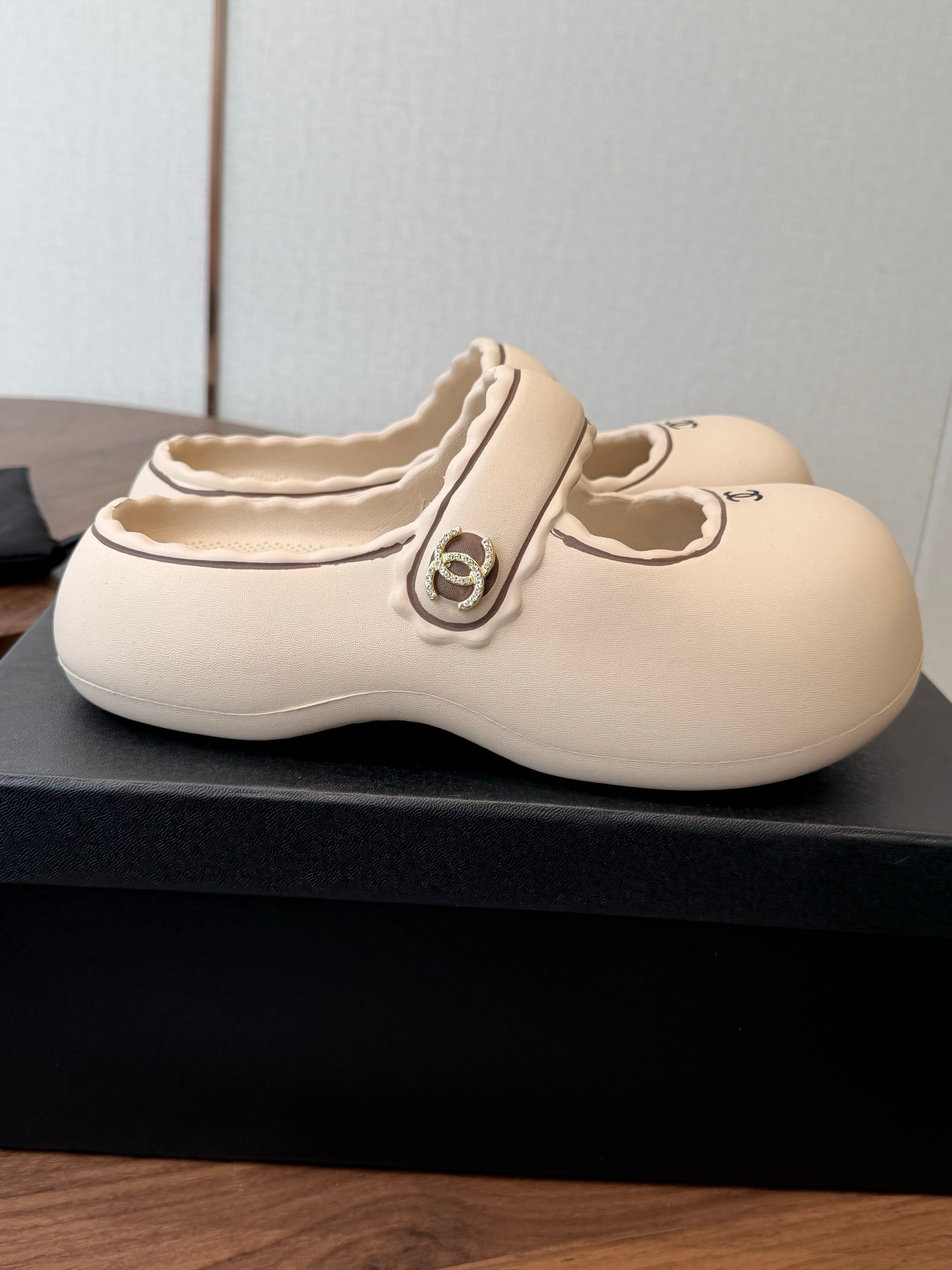 Chanel 2026 Platform Sandals Lambskin 833977