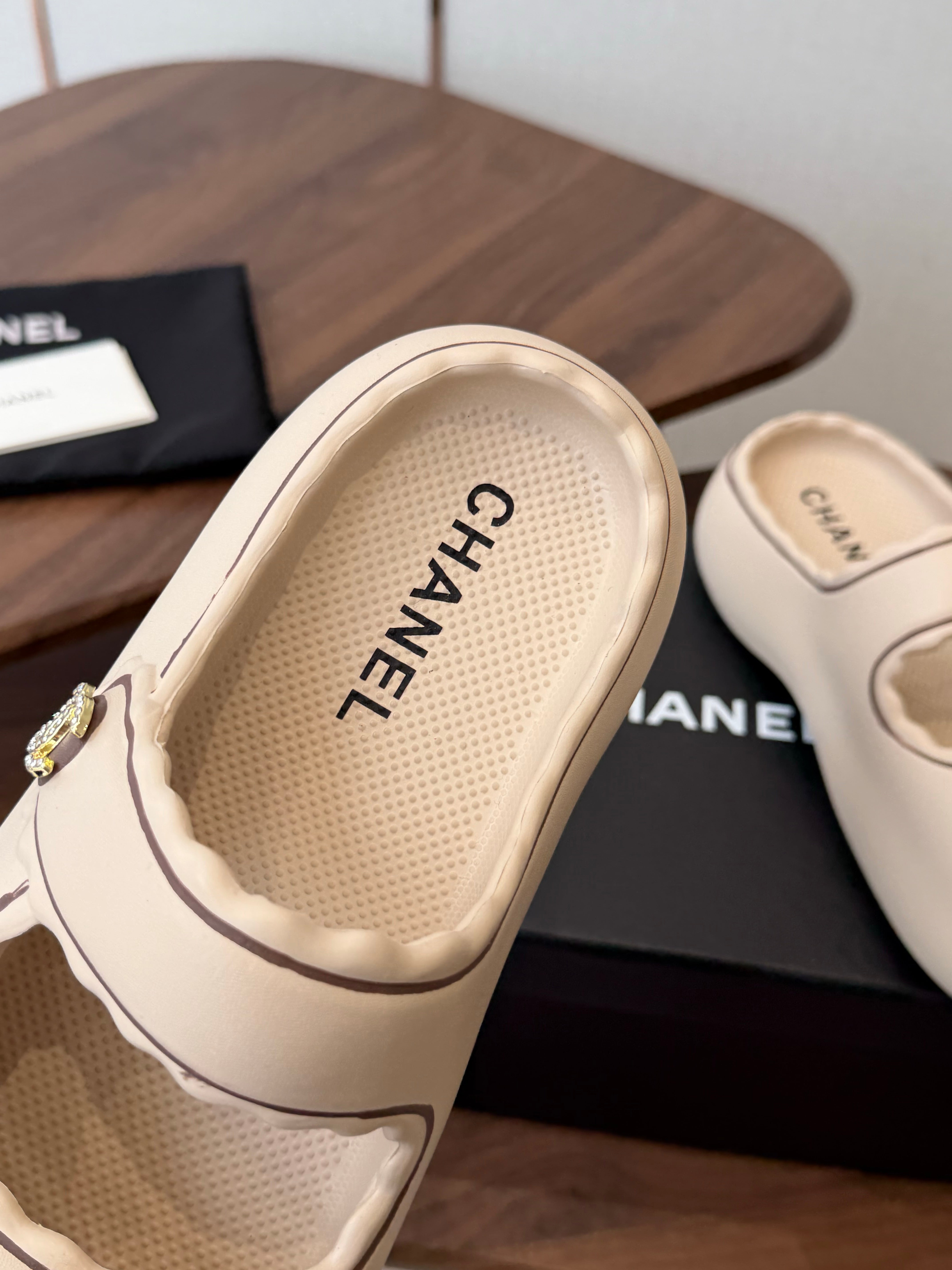 Chanel 2026 Platform Sandals Original Rubber 833976
