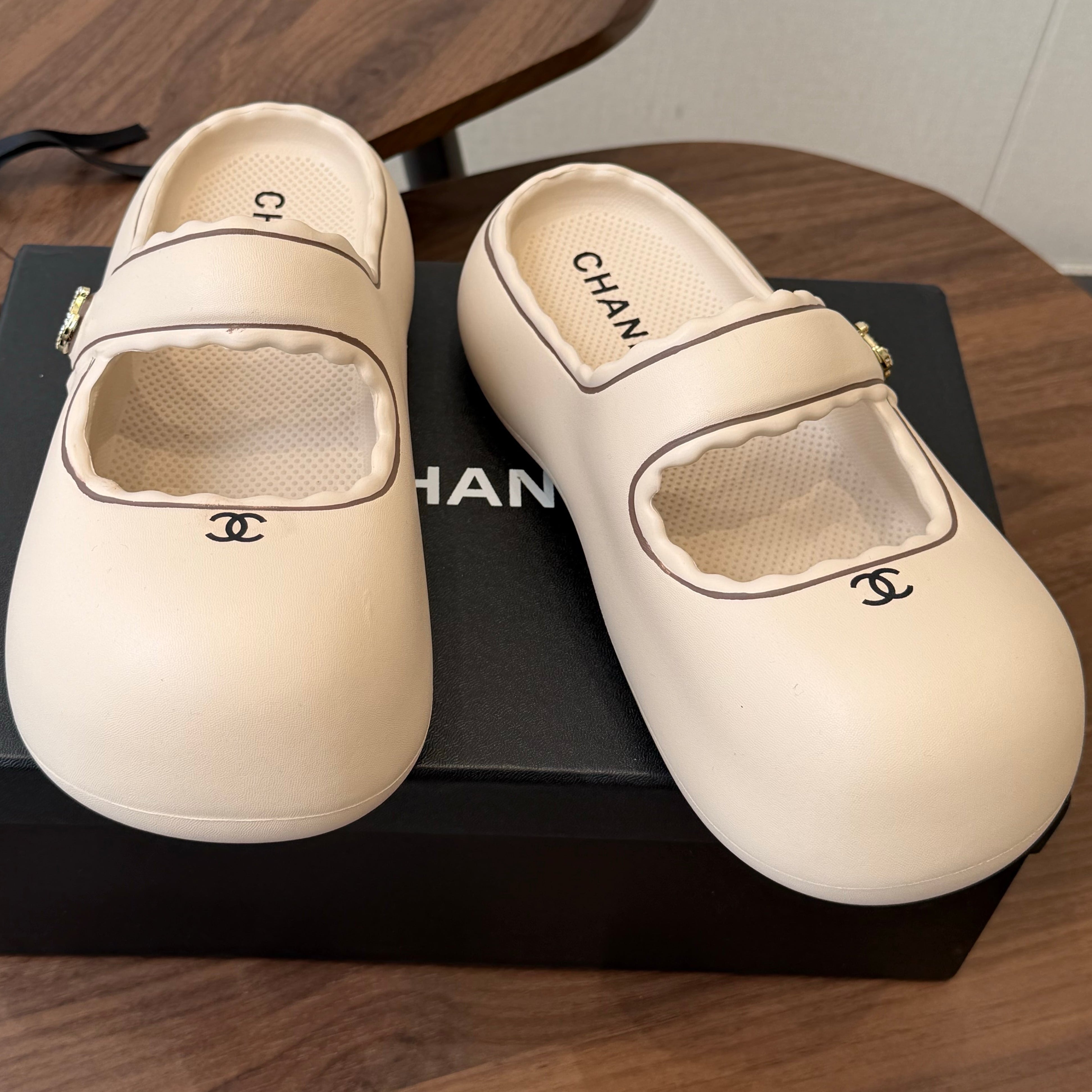 Chanel 2026 Platform Sandals Original Rubber 833976